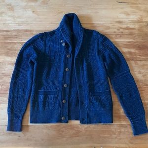 Ralph Lauren Blue Cable Knit Sweater